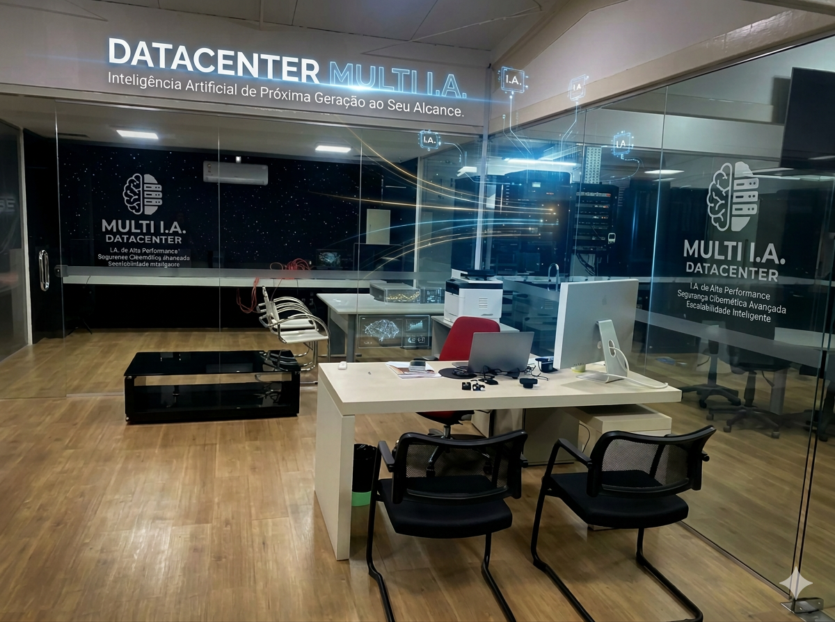 Vista Adicional da Infraestrutura do Datacenter Multi IA